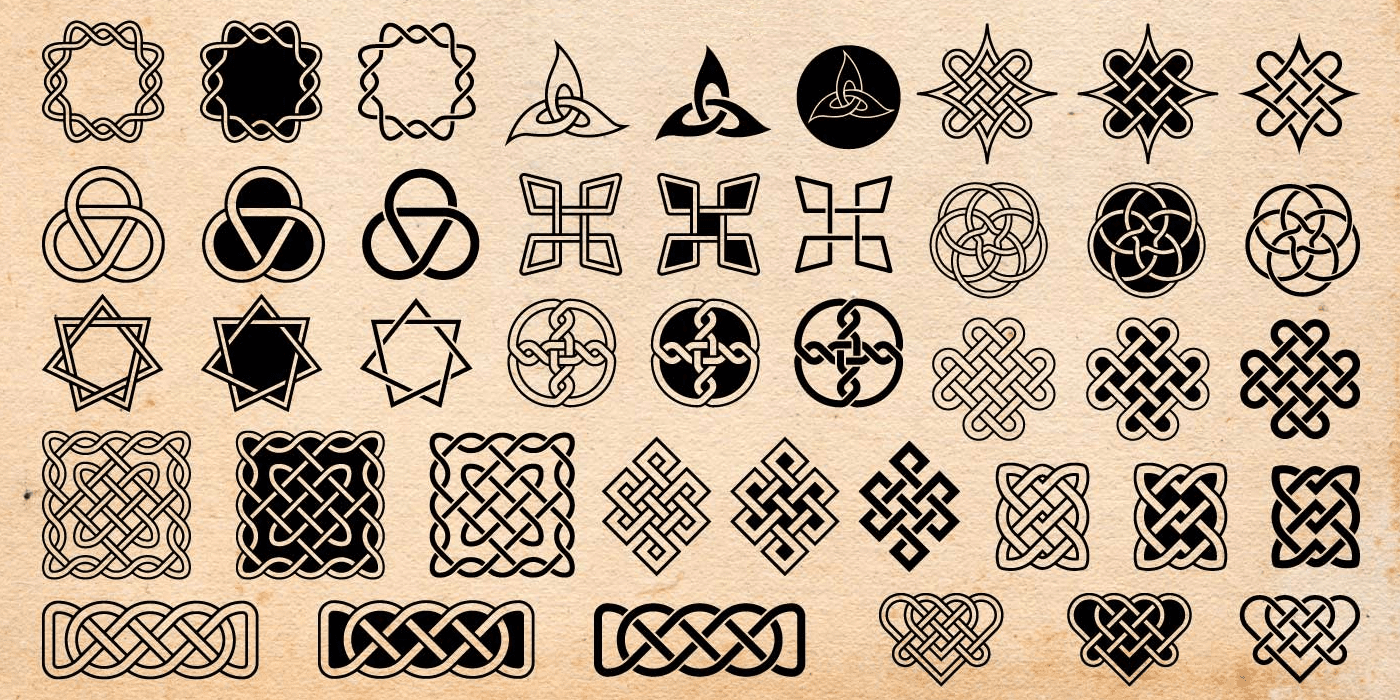 270+ vector celtic knot designs pack | bypeople